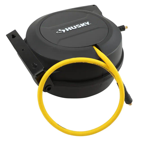 Husky - 3/8in x 50ft Hybrid Retractable Hose Reel product photo