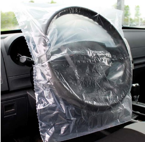 Slip-N-Grip Steering Wheel Cover (1 Roll - 500 Per Roll) product photo