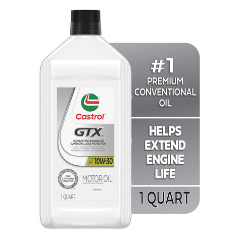 Castrol GTX SAE 10W-30 Motor Oil - 1 Quart product photo