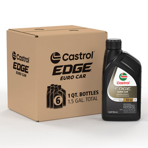 Castrol SAE 5W-40 Edge Euro A3/B4 - 1 Quart product photo