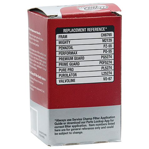 Service Champ Oil Filter product photo
