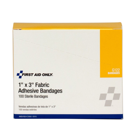 First Aid Only 1inX3in Fabric Bandages product photo