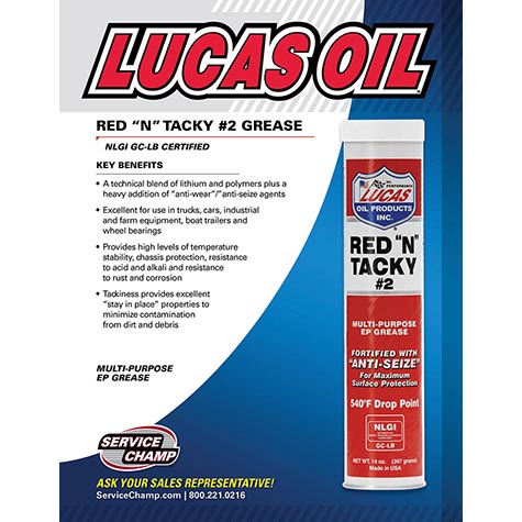 Lucas Red Lithium Grease product photo