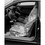 Service Champ Seat Cover Plastic (1 Roll - 200 Per Roll) product photo