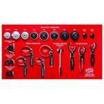 Service Champ Oil Filter Wrench Tool Board product photo