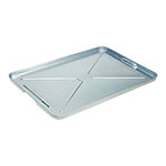 LubriMatic Formed Grip Galvanized Metal Drip Pan product photo