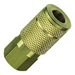 Amflo 1/4in T Design  x 1/4in FNPT Steel Coupler product photo