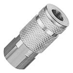 Amflo 1/4in A Design  x 1/4in FNPT Steel Coupler product photo