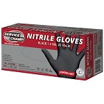 Service Champ Black Nitrile Gloves Large product photo