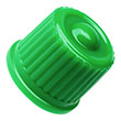 Tru-Flate Cap Valve Plastic Green Sealing 100 product photo