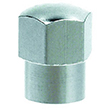 Tru-Flate Chrome Hex Valve Cap product photo